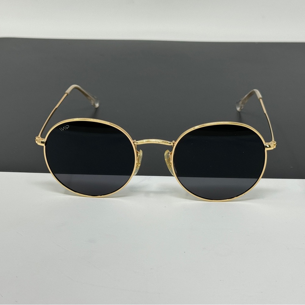 WearMe Pro - nevada Sunglasses round metal polarized